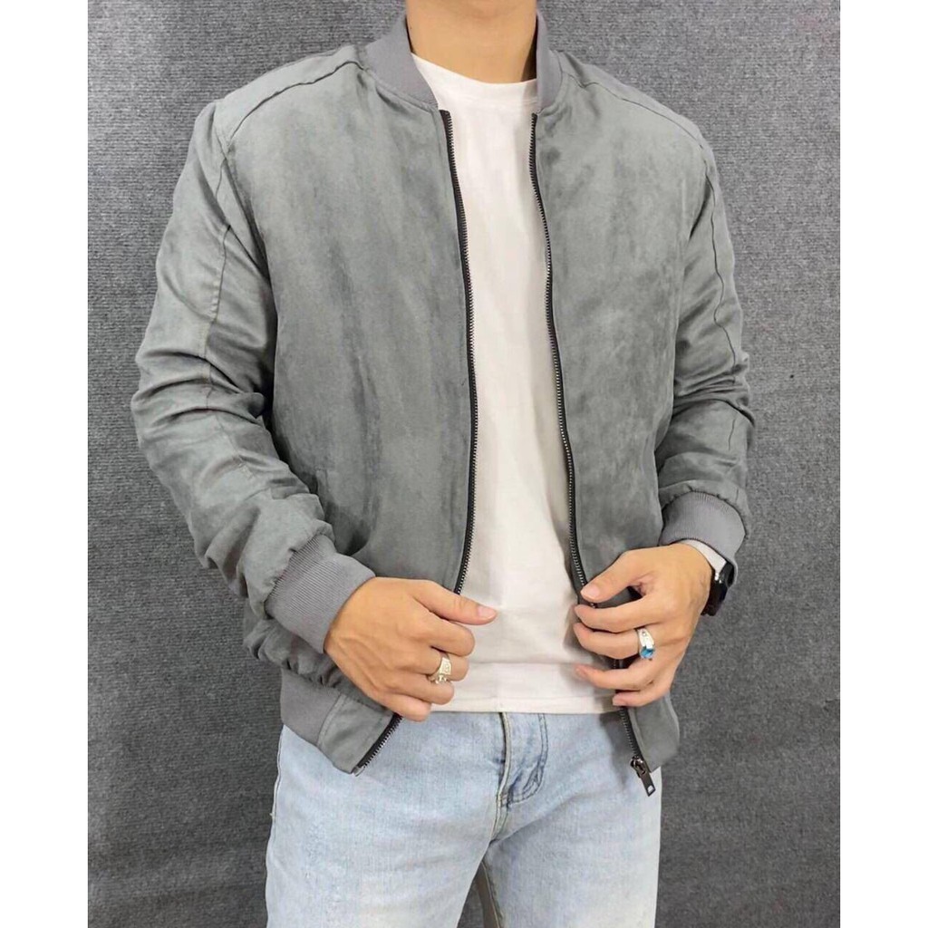 [HÀNG VNXK] Áo Khoác Nam Da Lộn - Lót Lông Cừu Cao Cấp | BigBuy360 - bigbuy360.vn