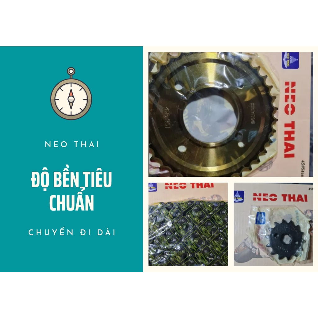 Bộ nhông sên dĩa Neo Thái Gía Rẻ - Future 125 - Future Fi