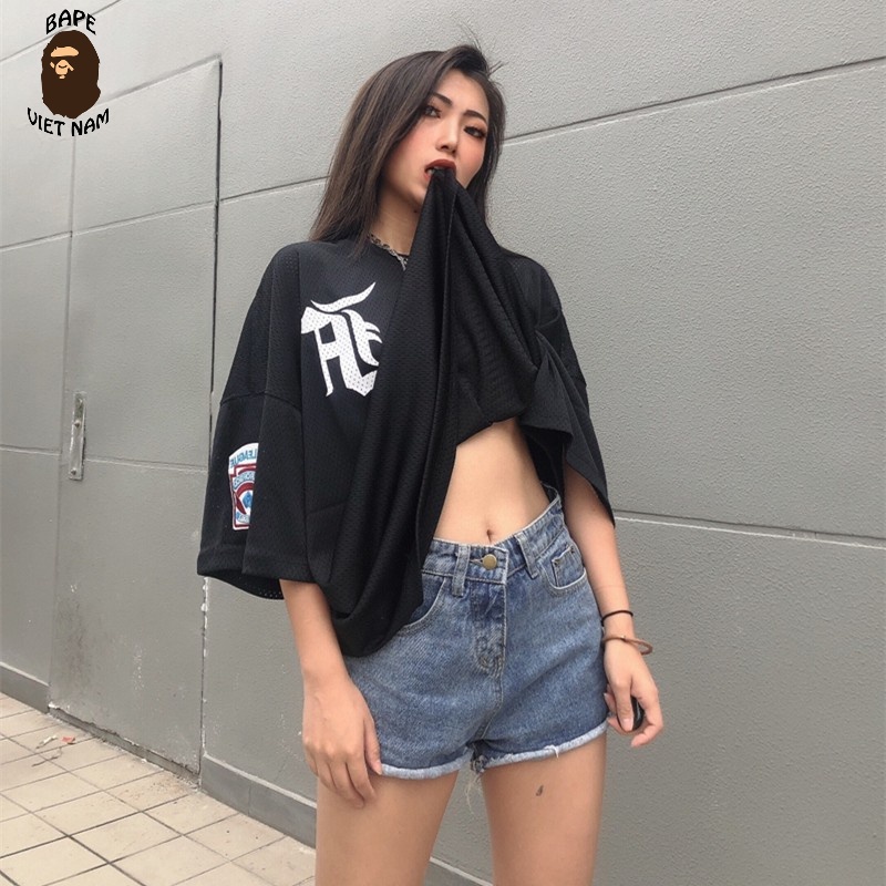 Áo thun Fear Of God x basketball, áo phông FOG, tee Fear Of God Bóng rổ, 3 màu Đen, Trắng, Xám BapeVN