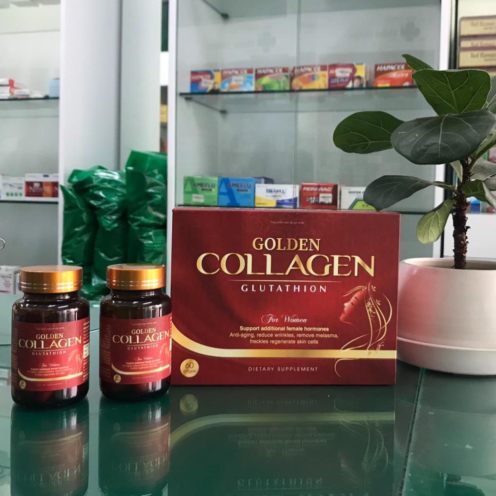 [CHÍNH HÃNG] Golden Collagen - Hỗ trợ làm giảm nám, tàn nhang