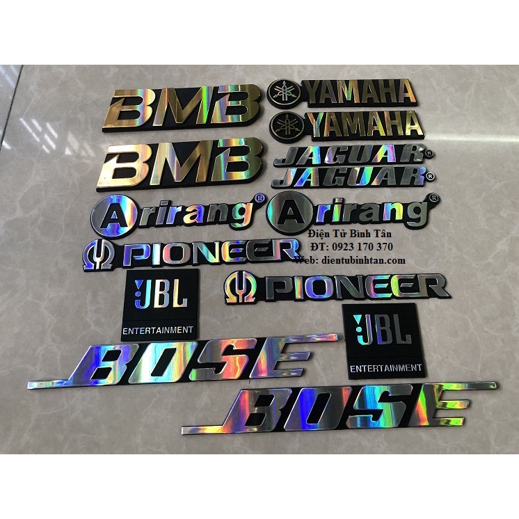 Tem Dán Thùng Loa BO.SE