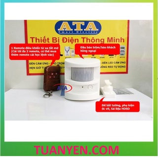 Báo trộm báo khách điều khiển từ xa AT-229 hàng chính hãng