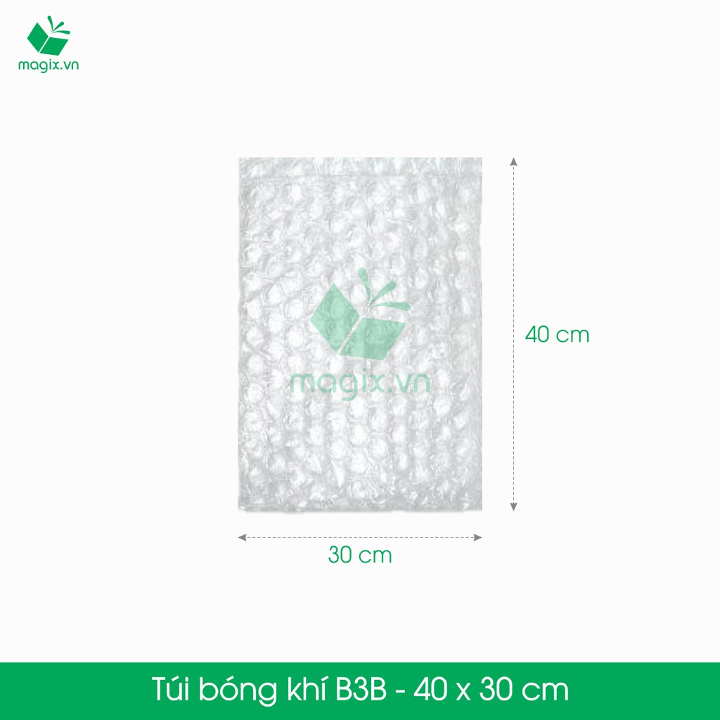 B3B - 40x30 cm - 25 Túi bong bóng khí - túi màng xốp hơi