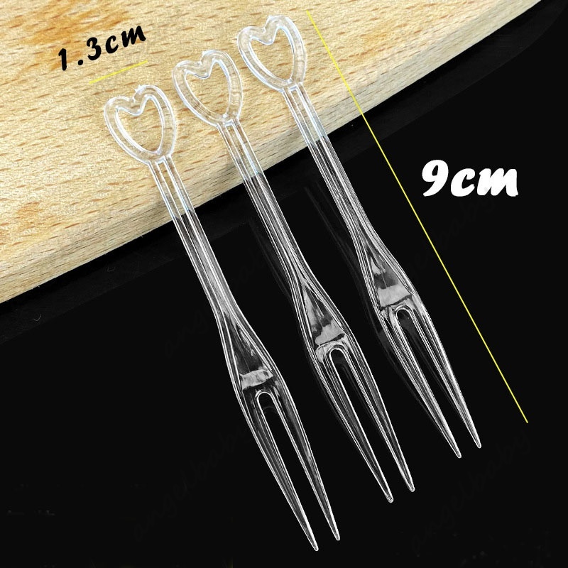 Set 100 Nĩa Ăn Trái Cây Xinh Xắn Cho Bé