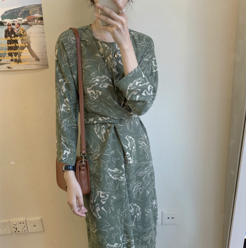 Đầm Hoa Phong Cách Retro Hàn Quốc Xinh Xắn Cho Nữ | BigBuy360 - bigbuy360.vn