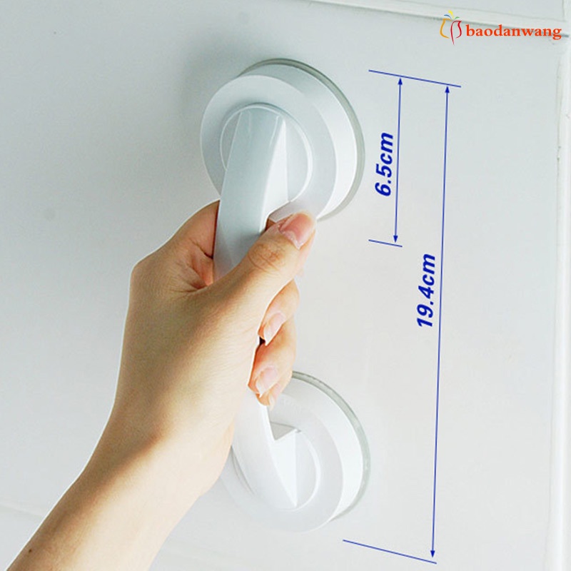 Tay nắm cửa kính nhà tắm có giác hút chân không an toàn tiện dụng