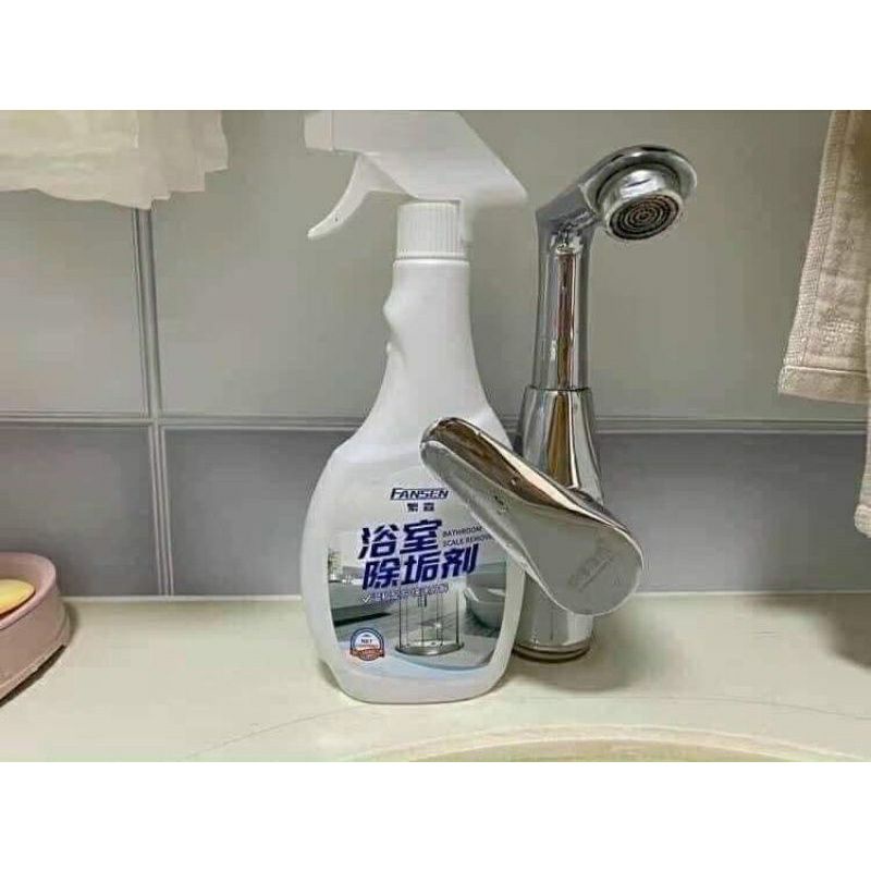 Bình xịt ,nước xịt tẩy rửa ,tẩy cặn canxi tẩy rửa nhà tắm vòi inox#