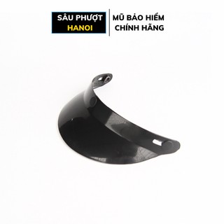 Lưỡi trai gắn mũ bảo hiểm nửa đâu, nón bảo hiểm 3 phần 4 Sâu Phượt Hanoi