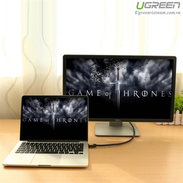 Cáp HDMI dài 10m Ugreen 10170 cao cấp hỗ trợ full HD, 2k, 4k - Hàng chính hãng bảo hành 18 tháng