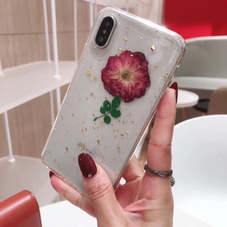 Ốp lưng hoa khô ép