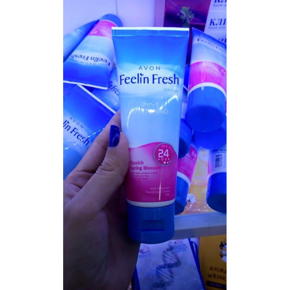 Kem khử mùi làm trắng nách Feelin Fresh Avon 60g | BigBuy360 - bigbuy360.vn