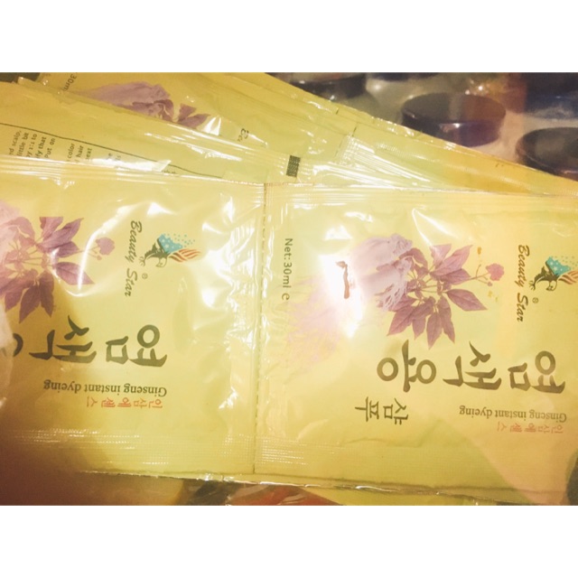 Thuốc nhuộm tóc Hàn Quốc thảo dược