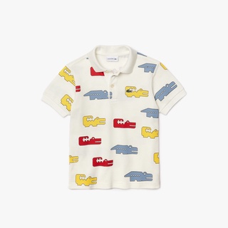 Áo cộc tay bé trai - Áo cộc tay Polo Lacoste Tqxk cho bé trai size lớn 12-38kg