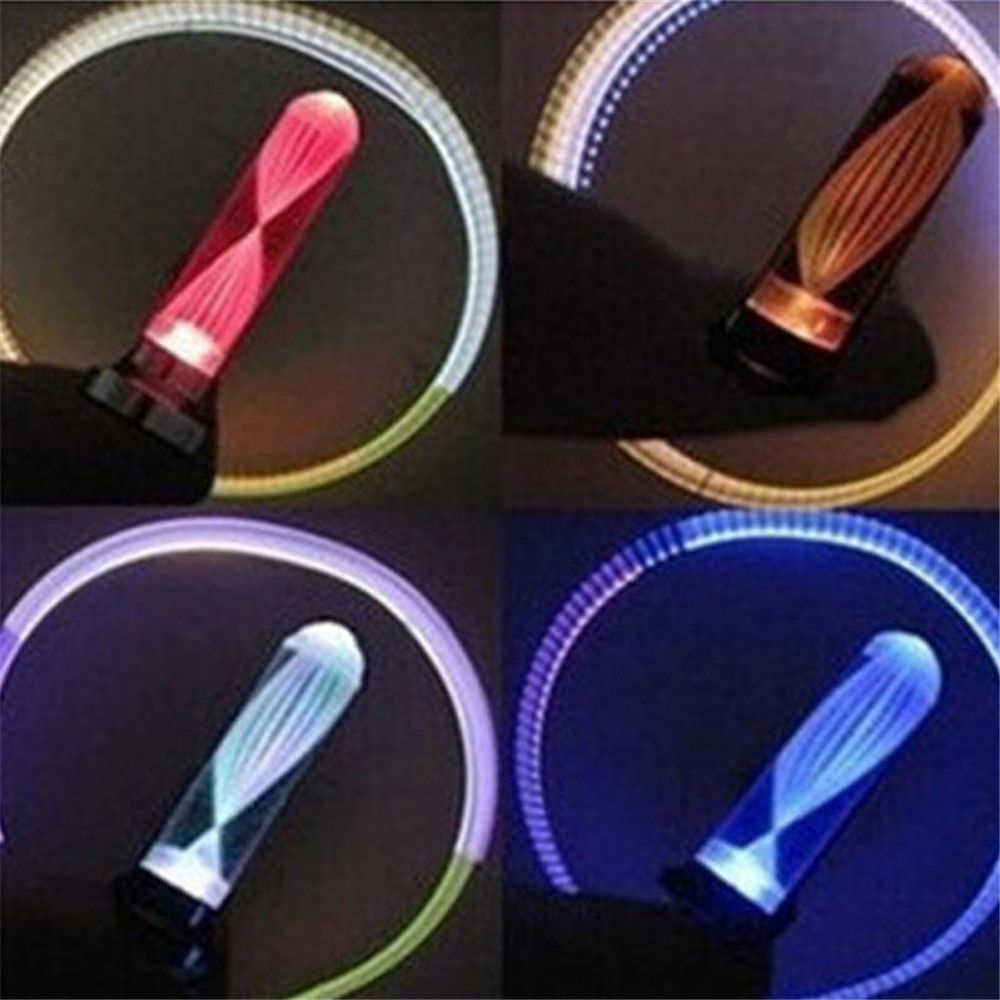 Đèn Led 7 màu sắc trang trí lốp bánh xe đạp thời trang