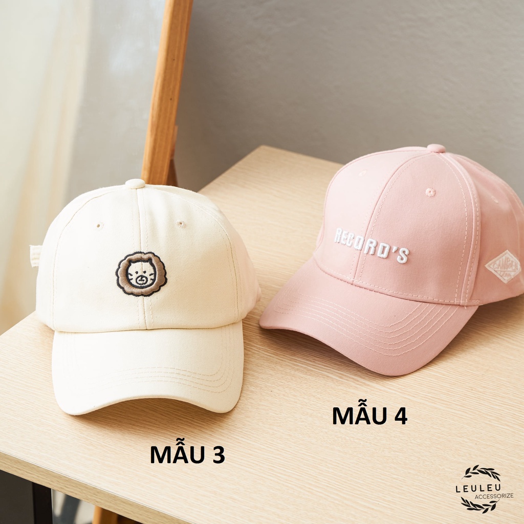 Mũ lưỡi trai unisex năng động trẻ trung leuleu.accessorize