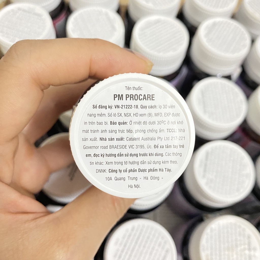 PM Procare Vitamin tổng hợp cho bà bầu - Lọ 30 viên