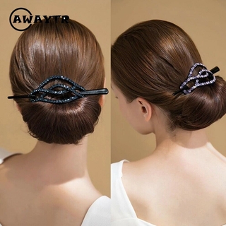 Trâm cài tóc đính đá phong cách Hàn Quốc cho nữ