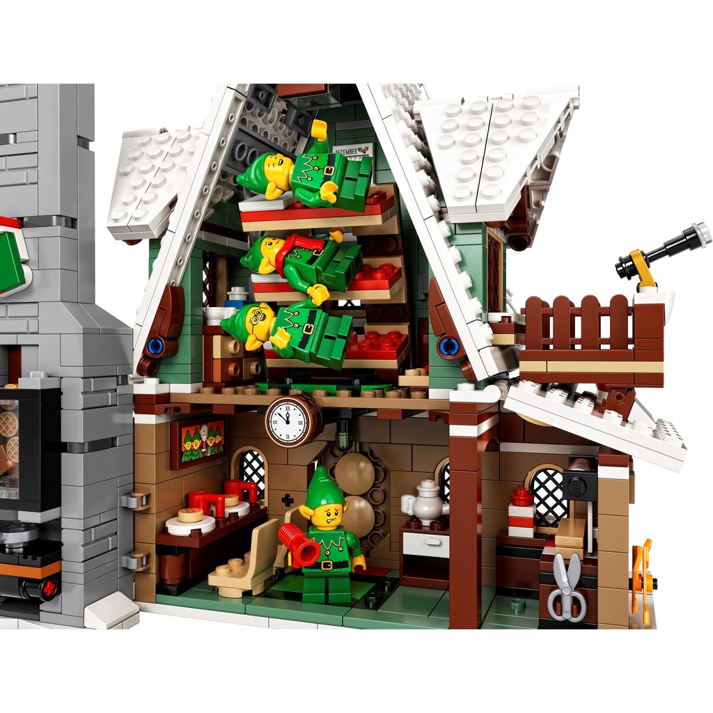 🎄10275 Đồ chơi lắp ráp Iego Creator Expert Winter Village Elf Club House - Câu lạc bộ những chú lùn tinh nghịch
