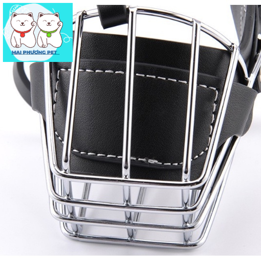 Rọ mõm cho chó - Ro inox chó rọ mõm chó size nhỏ cho chó lớn