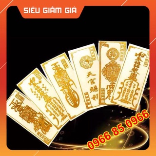 Miếng Dán Linh Phù - Tài Lộc, May Mắn, Phong Thuỷ (Dán Điện Thoại, Đồ Dùng ...)