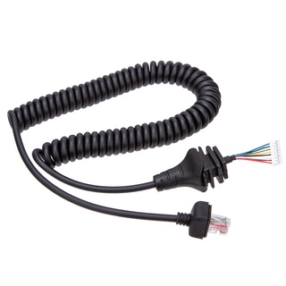 Dây cáp pu micro hm-152 mic cầm tay 8 pin thay thế cho icom ic-2820h ic2825e ic2200 ic3600 f221 f520 diy