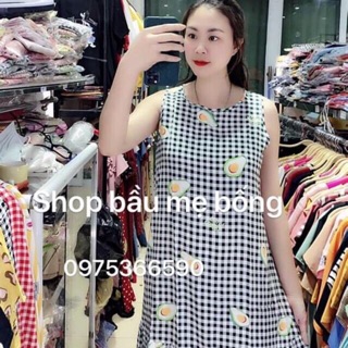 Váy bầu lanh đuôi cá.