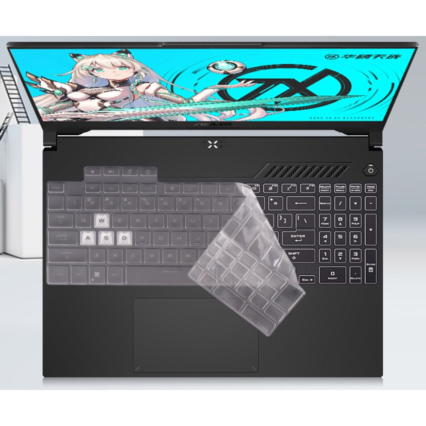Film Dán Bảo Vệ Bàn Phím Laptop ASUS TUF Gaming F15 (2022) FX507Z FX507ZM FX507ZE FX507ZC FX507 ZC 15.6 Inch Bằng TPU Silicone