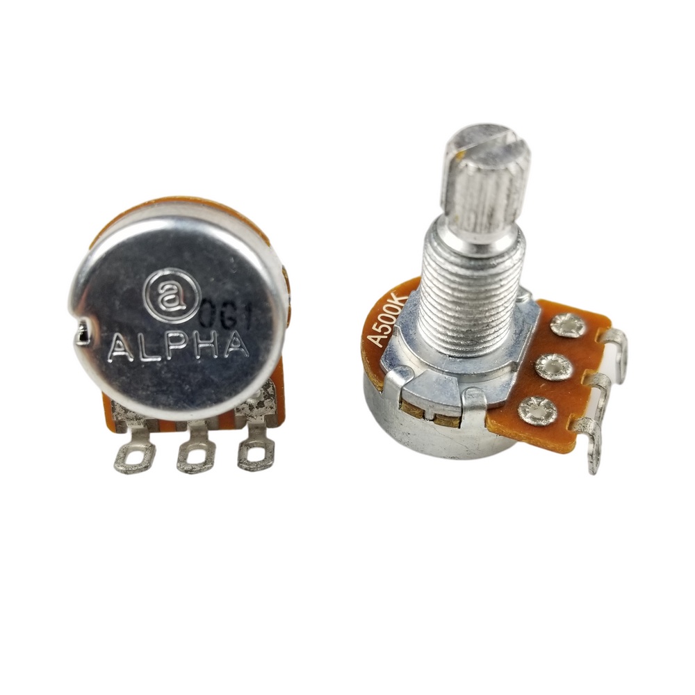 1 Chiết Áp Alpha A500K B500K A250K B250K 500K 250K Chuyên Dụng Cho Đàn Ghi Ta Điện