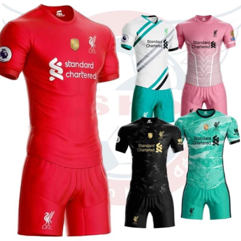 Bộ quần áo bóng đá câu lạc bộ Liverpool 2021 - Áo bóng đá CLB ngoại hạng Anh - Bộ đồ bóng đá đẹp * \