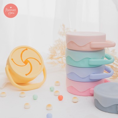 MAMIMAMIHOME Cốc đựng đồ ăn vặt nhiều màu sắc tùy chọn ngọt ngào có nắp