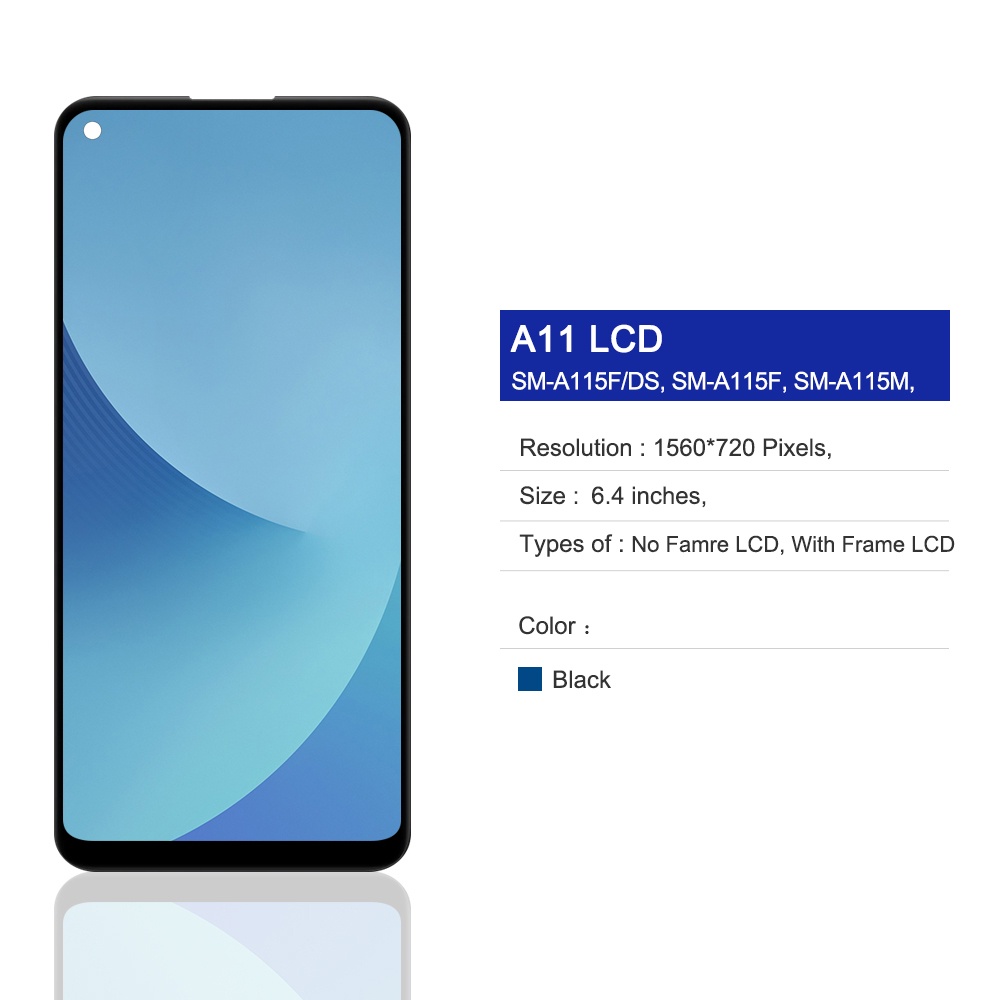 Màn Hình Cảm Ứng LCD 6.4" Thay Thế Dành Cho Samsung Galaxy A11 A115 SM-A115F/DS A115M A115U A115A A115W