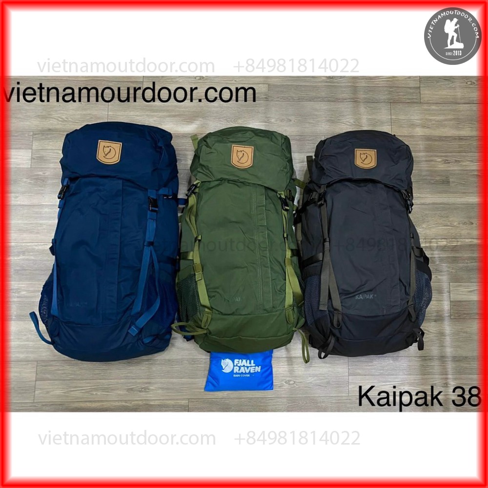 Balo Fjallraven Kaipak 38 hiking BẢO HÀNH TRỌN ĐỜI