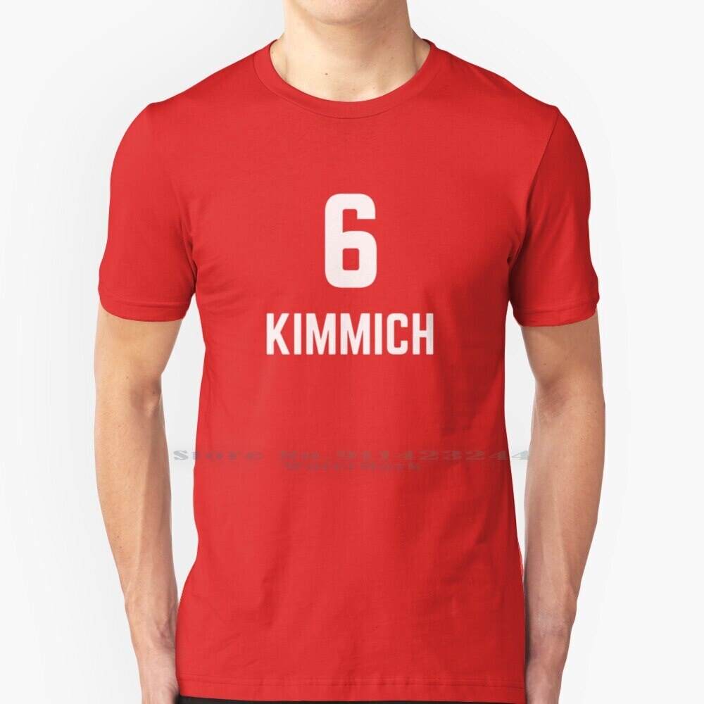 Kimmich Áo 100% Cotton Nguyên Chất Joshua Kimmich Kimmich Đội Fan Kimmich Đức Kimmich Kimmich Bóng Đ