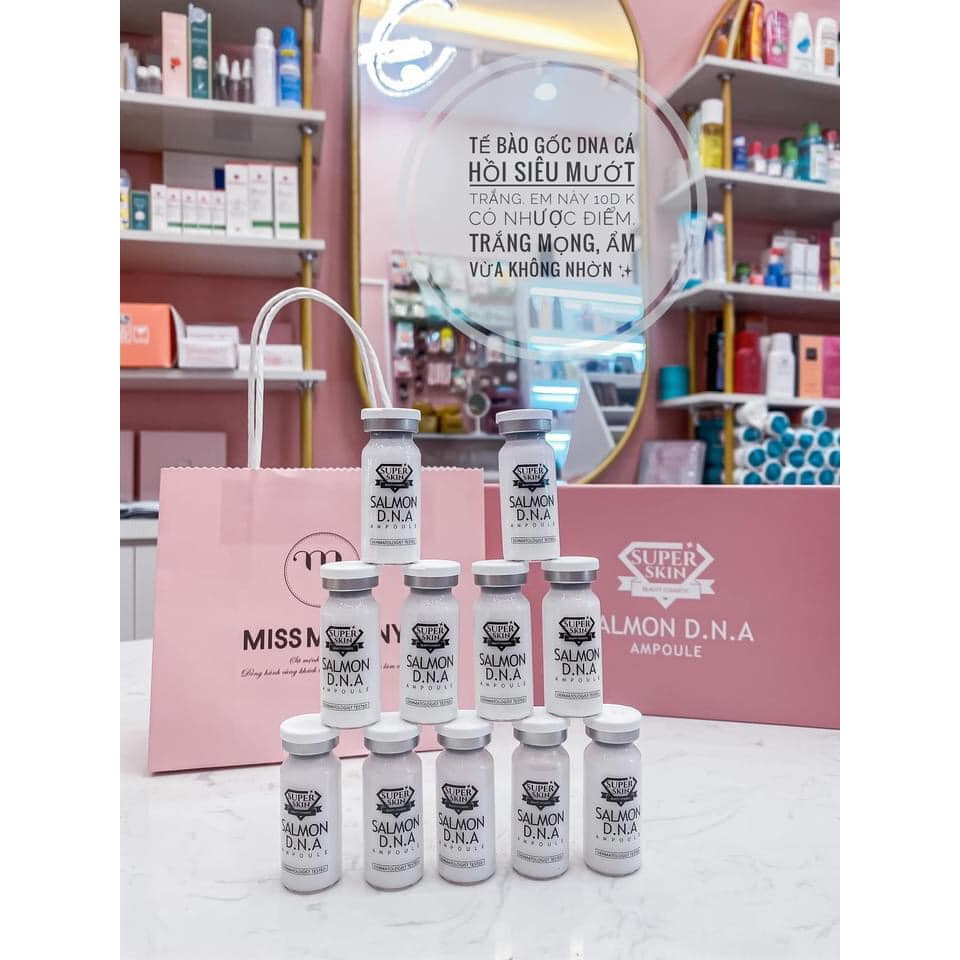 Tế Bào Gốc Cá Hồi Super Skin Salmon DNA Ampoule  Có Bán Lẻ