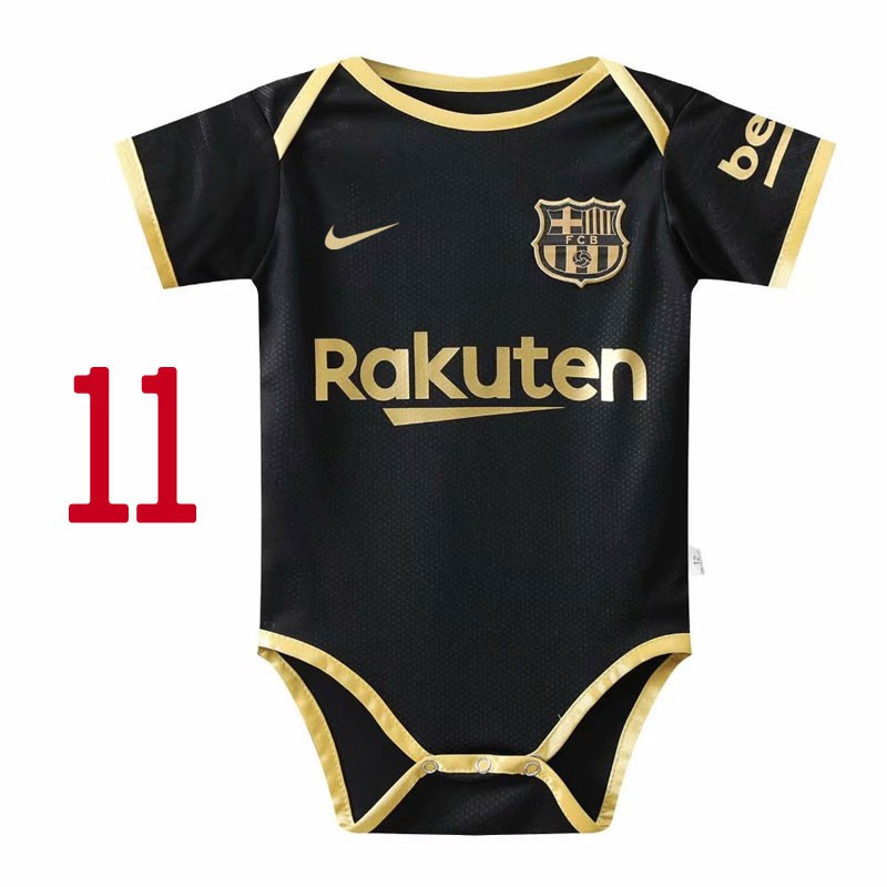 Bộ Áo Liền Quần 20-21 Chất Liệu Cotton In Logo Liverpool Barcelona 2020 Cho Bé Sơ Sinh 20/21 28CN