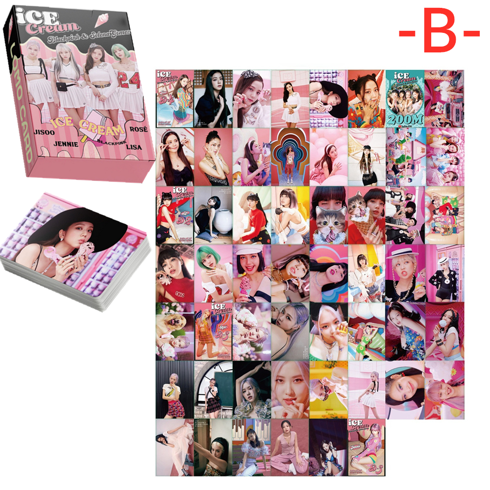 Set 54 Thẻ Ảnh Các Thành Viên Nhóm Nhạc Blackpink Lisa Jennie Jisoo Rose Dễ Thương Mới Nhất 2021