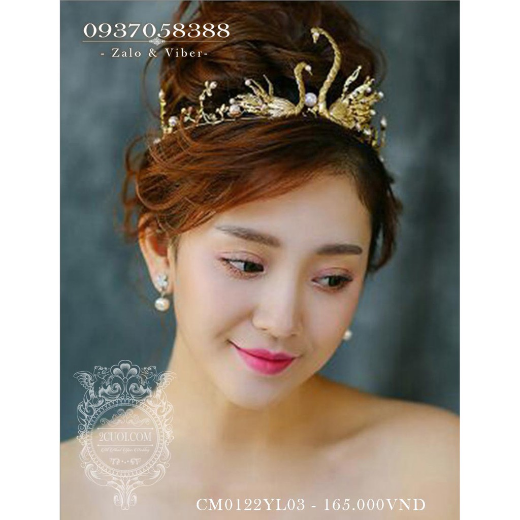 Vương miện cô dâu CM0122YL03