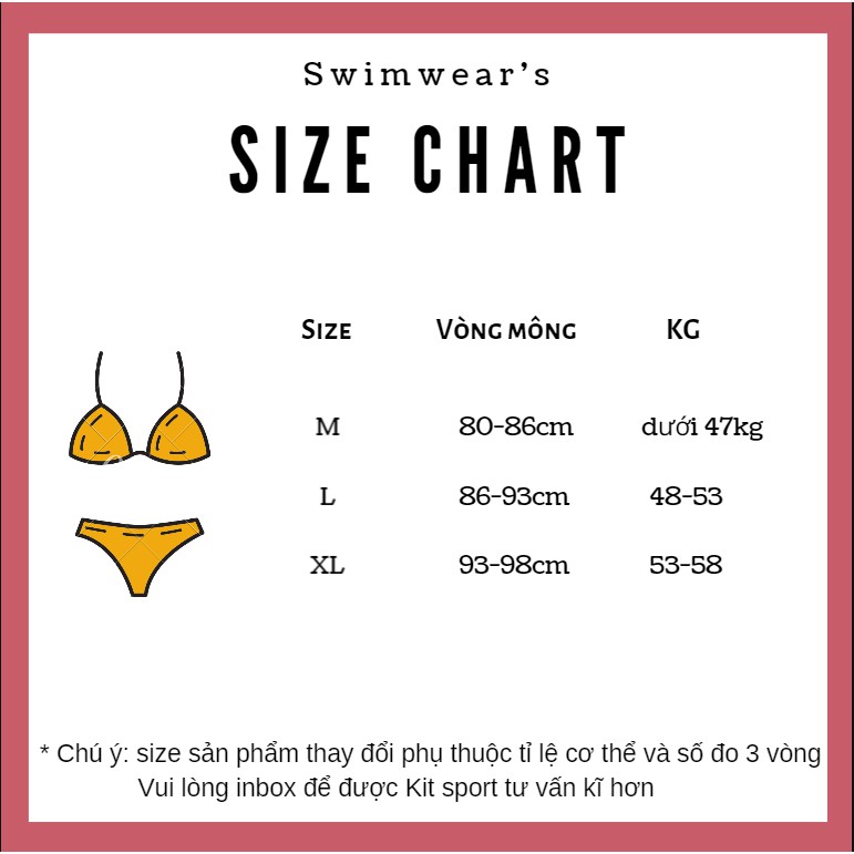 Bộ Đồ Bơi Đi Tắm Biển Nữ Bikini 2 Mảnh (1 Set Áo Bra Và Quần Lót) 1903 II KIT SPORT VIỆT NAM | WebRaoVat - webraovat.net.vn