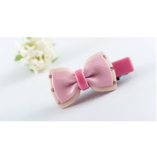 Kẹp tóc mái nơ nhiều màu