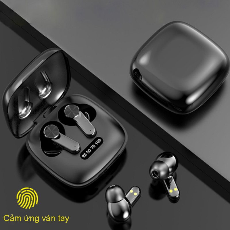 Tai Nghe Bluetooth TWS Cảm Ứng Vân Tay Một Chạm Thông Minh PKCB - Hàng Chính Hãng