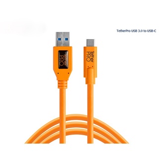 Dây tether tools - cáp tetherpro usb 3.0 to usb c - dài 4.6m - màu cam