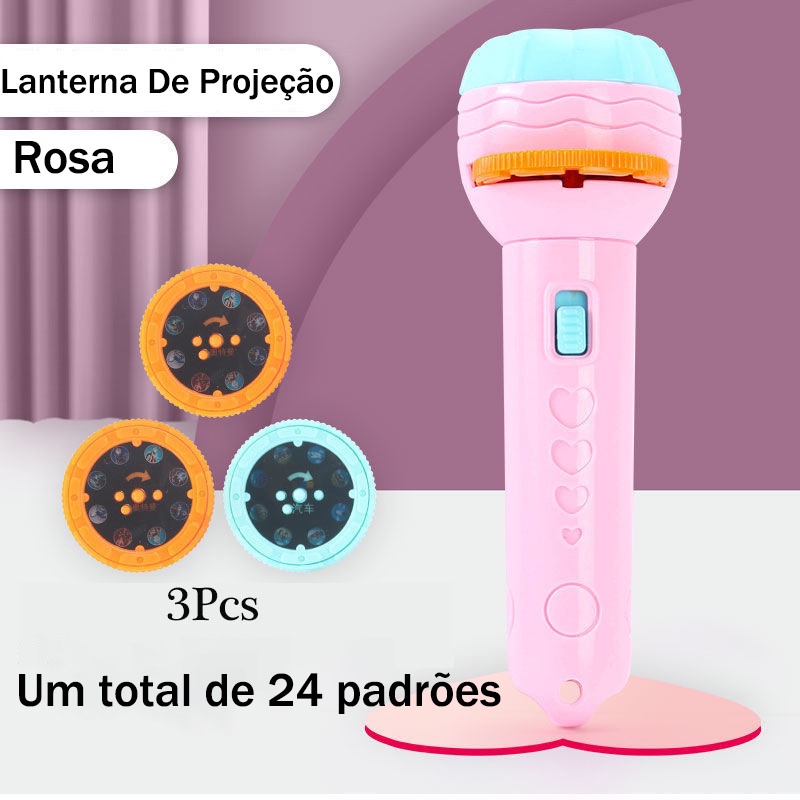 Đèn pin GOTOOGO chiếu 24 hình động vật vui nhộn cho trẻ em