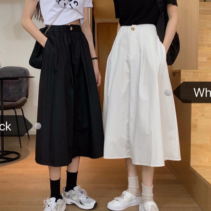 Chân Váy Lưng Cao Thiết Kế Mới Xinh Xắn Thời Trang Dành Cho Nữ