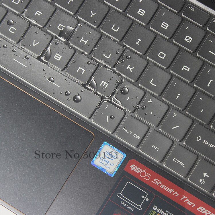 Tpu Miếng Dán Bảo Vệ Bàn Phím Laptop Chống Bụi Chống Nước Cho Msi Gs65 Ps63 Gf63 Gf65 P65 Ps42 S1 Creator Stealth 15.6 Inch