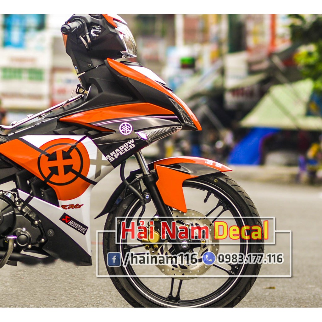 Tem Trùm Exciter 150 Cam Đen Crg