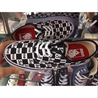 Giày vans caro superme