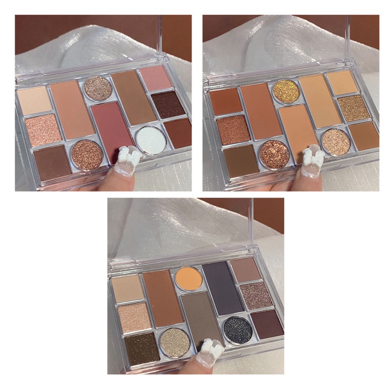 Bảng phấn mắt 12 màu lâu trôi tuyệt đẹp trang điểm | BigBuy360 - bigbuy360.vn