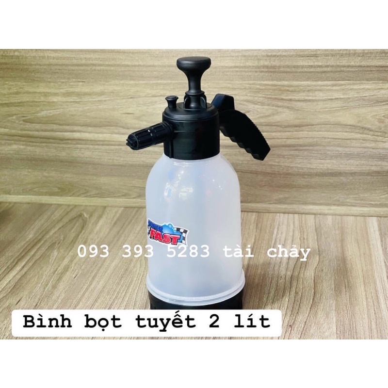 BÌNH TẠO BỌT TUYẾT RỬA XE 2 LÍT
