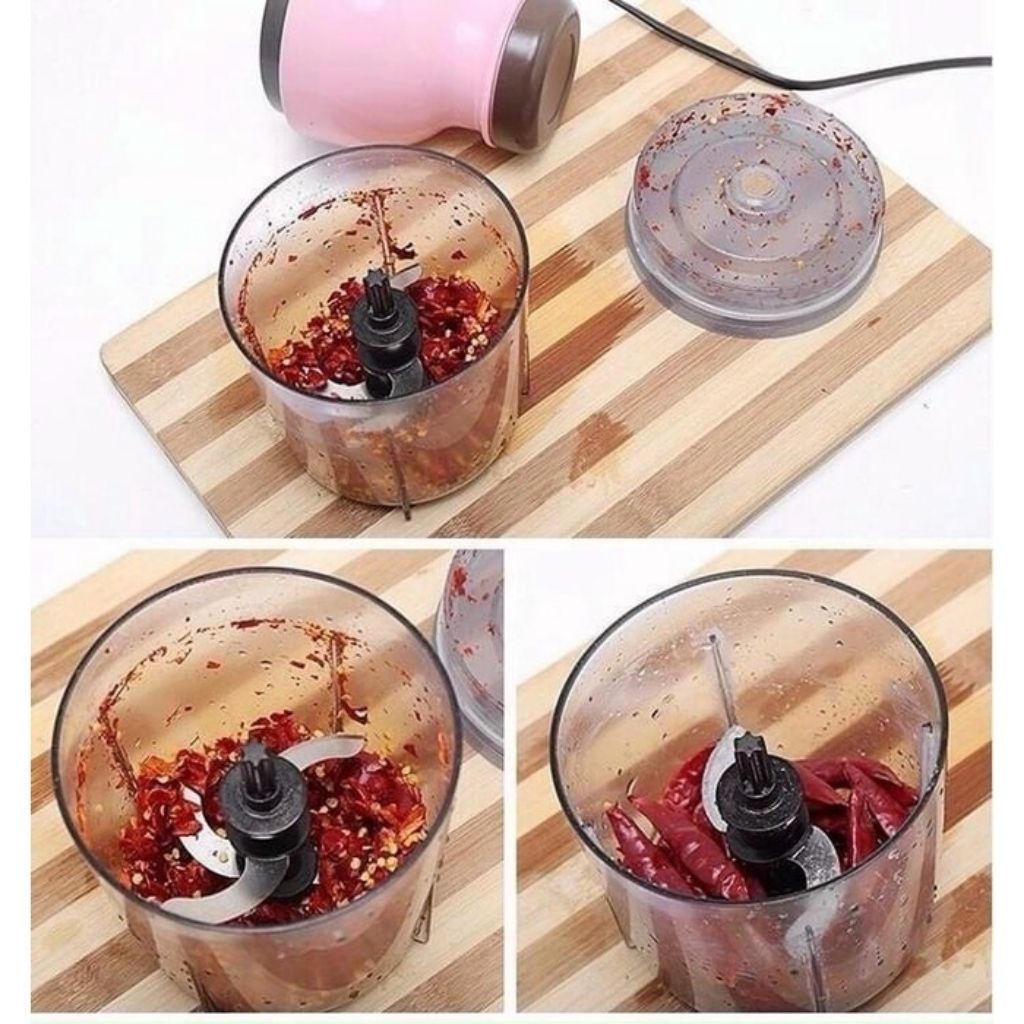 Máy Xay Sinh Tố Mini Đa Năng Cực Khoẻ - Xay Nhuyễn Được Cả Đá, Trái Cây, Rau Củ, Thịt, Cá Chính Hãng OSAKA
