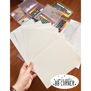 Combo 10 loại giấy vẽ màu nước